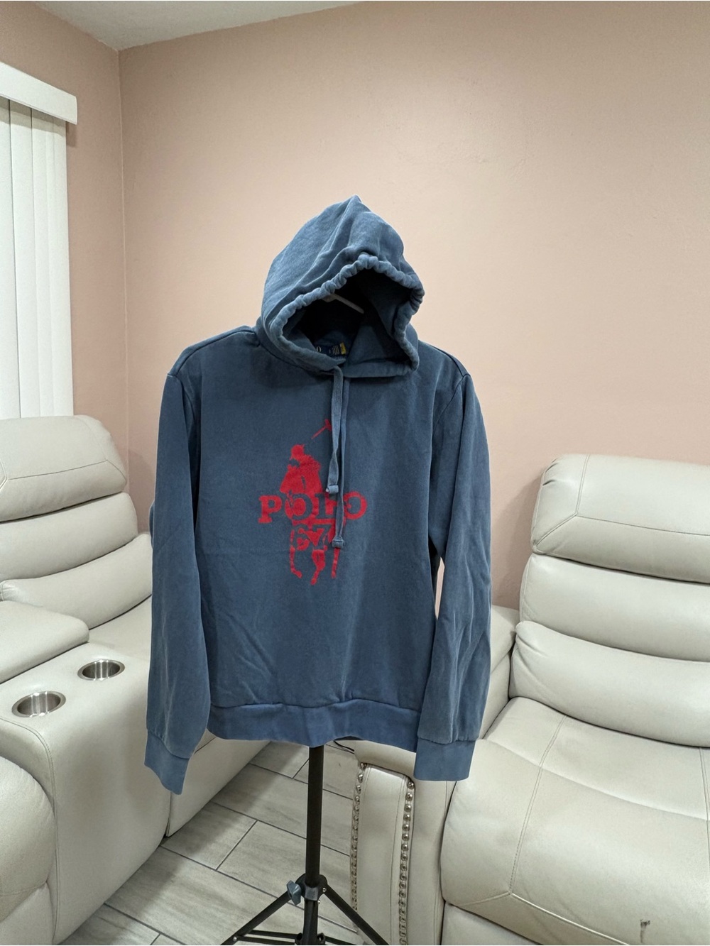 Polo Ralph Lauren Big Pony
POLO 67 Faded Graphic
Hoodie Mens
BOX #8